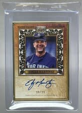 2025 Topps Gilded Collection Gold Framed Hall of Fame Autographs Edgar Martinez #HAFA-EM card