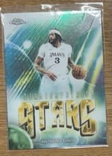 2025-26 Topps Chrome Rock Stars Anthony Davis #RS-6 card