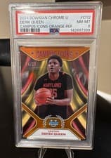 2024-25 Bowman University Chrome Campus Icons Derik Queen #CI-12 card