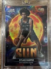 2025-26 Topps Cosmic Chrome Planetary Pursuit Sun Dylan Harper #PPS-9 card