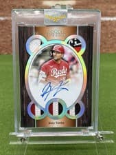 2025 Topps Five Star Quintuple Relic Autographs Joey Votto #QRA-JV card