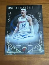 2025-26 Topps Midnight Midnight Sun Signatures Tyler Herro #MS-TH card