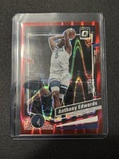 Anthony Edwards 2023 Panini Donruss Optic card