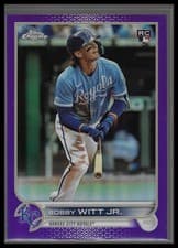 Bobby Witt Jr. 2022 Topps Chrome Update card