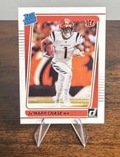 Ja'Marr Chase 2021 Panini Donruss card