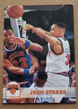 John Starks 1993-94 Hoops Base Set card