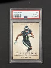 A.J. Brown 2024 Panini Origins Blank Slate card