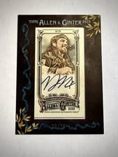 2025 Topps Allen & Ginter Framed Mini Autographs (Non-Baseball) Drew Nix #MA-DN card