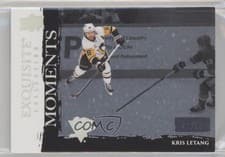 2024-25 Upper Deck Black Diamond Exquisite Collection Moments Kris Letang #M-KL card