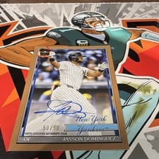 Jasson Domínguez 2026 Topps 1991 Topps Autographs card