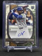 2025 Topps Museum Collection Archival Autographs Orelvis Martinez #AA-OM card