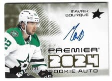 2024-25 Upper Deck Premier Premier Rookie Auto Jersey Mavrik Bourque #PRA-MB card