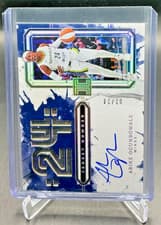 2025 Panini Impeccable WNBA Impeccable Jersey Number Autographs Arike Ogunbowale #1 card