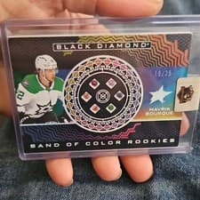 2024-25 Upper Deck Black Diamond Band of Color Rookies Mavrik Bourque #BCR-MB card
