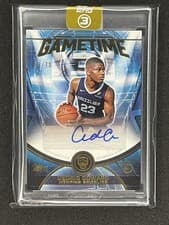 2025-26 Topps 3 Game Time Graphs Cedric Coward #GT-CC card
