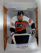 2024-25 Upper Deck Engrained Icons Cuts of Class Relics Eric Lindros #CC-EL card
