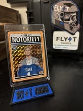 Jaxson Dart 2025 Panini Mosaic Notoriety card