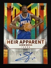 2024-25 Panini Court Kings Heir Apparent Autographs Adem Bona #HA-BON card