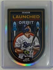 2025 Topps Cosmic Chrome Launched into Orbit Corey Seager #LIO-30 card