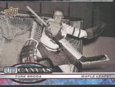 2025-26 Upper Deck UD Canvas Retired Turk Broda #C-242 card