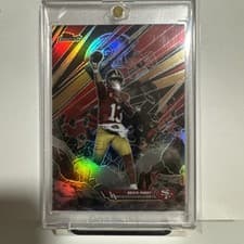 2025 Finest Smashing Through Brock Purdy #ST-14 card