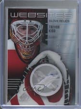2024-25 SP Game Used Websites Glove Relics Trevor Kidd #WGR-TK card