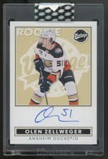 2024-25 Upper Deck Clear Cut Vintage Autos Olen Zellweger #VA-OZ card