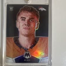 Bo Nix 2024 Panini Mosaic Micro card
