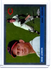 2025 Topps Chrome Platinum 1955 Cards That Never Were Bob Lemon #55NW-19 card