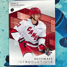 Vasily Ponomarev 2024-25 Upper Deck Ultimate Collection Ultimate Introductions card