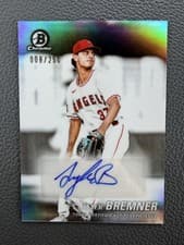 2025 Bowman Draft Achromatic Autographs Tyler Bremner #AA-TBR card