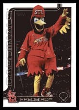 2025 Topps Mascots Fredbird #M-22 card