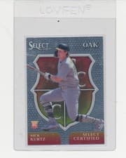 2025 Panini Select Select Certified Nick Kurtz #21 card
