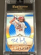 2024 Topps Luminaries Hit Kings Autographs Paul Goldschmidt #HK-PG card