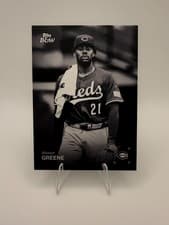2025 Topps Black & White Base Set Hunter Greene #55 card