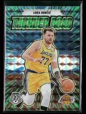 2024-25 Panini Mosaic Thunder Road Luka Doncic #1 card