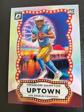 2025 Donruss Optic Uptown Omarion Hampton #16 card