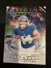 2025 Panini Origins Base Set Cam Skattebo #123 card