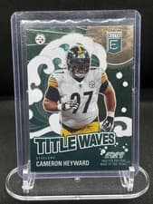 Cameron Heyward 2024 Donruss Elite Title Waves card