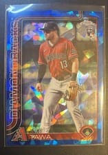 2025 Topps Chrome Update Sapphire Base Set Tim Tawa #USC104 card
