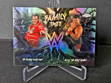 2026 Topps Chrome WWE Family Tree Jerry "The King" Lawler #FAM-ML card