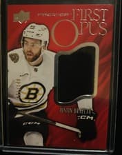 2024-25 Upper Deck Premier First Opus Rookie Jersey Justin Brazeau #FO-JB card