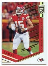 Patrick Mahomes II 2018 Panini Donruss Elite card