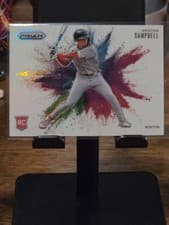 2025 Panini Prizm Color Blast Kristian Campbell #2 card