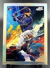 2024 Topps Cosmic Chrome Stars in the Night Junior Caminero #STN-7 card