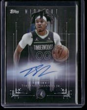 2025-26 Topps Midnight Dark Marks Signatures Terrence Shannon Jr. #DM-TS card