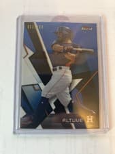 Jose Altuve 2018 Topps Finest card