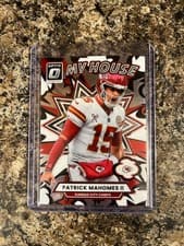Patrick Mahomes II 2025 Panini Donruss Optic My House card