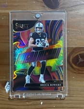 2025 Panini Select Phenomenon Brock Bowers #17 card