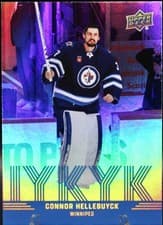 2025-26 Upper Deck IYKYK Connor Hellebuyck #IYKYK-8 card